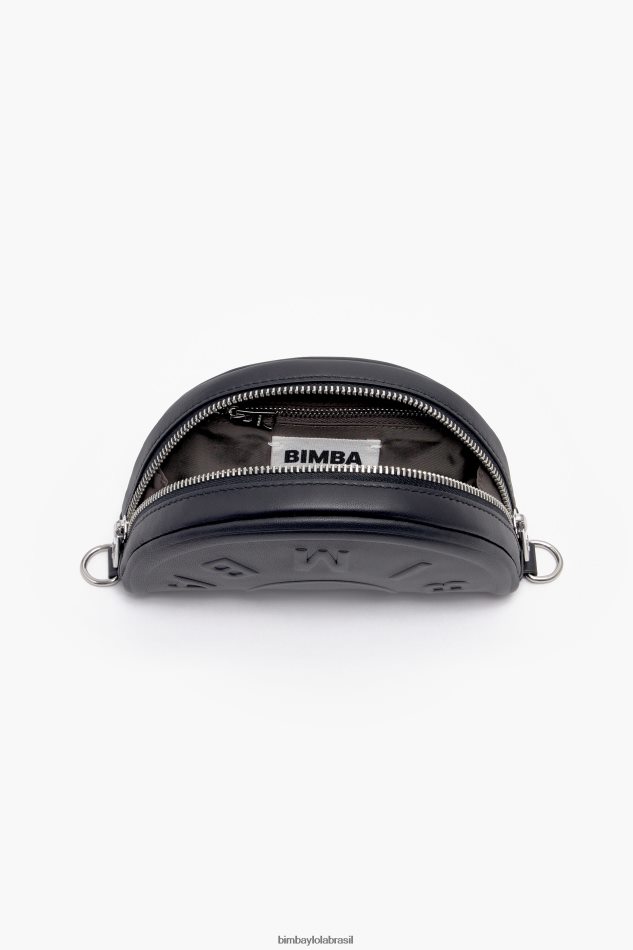 acessórios Bimba Y Lola bolsa de couro chimo preto P28JFH66