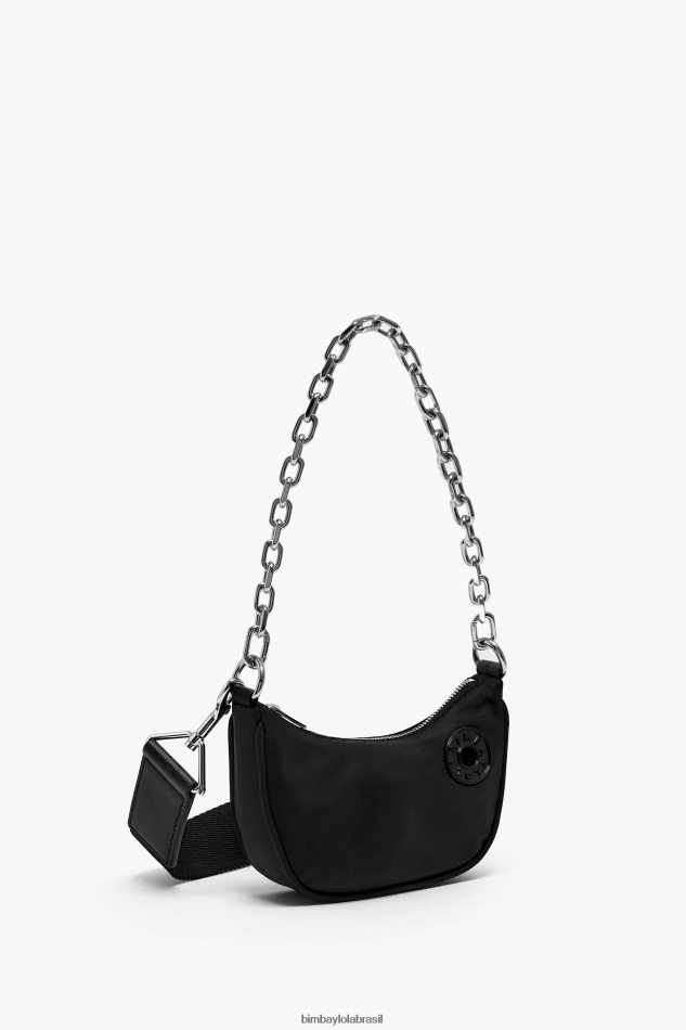 acessórios Bimba Y Lola bolsa de lua de náilon preto P28JFH102