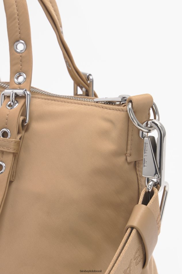 acessórios Bimba Y Lola bolsa de náilon bronzeado P28JFH81