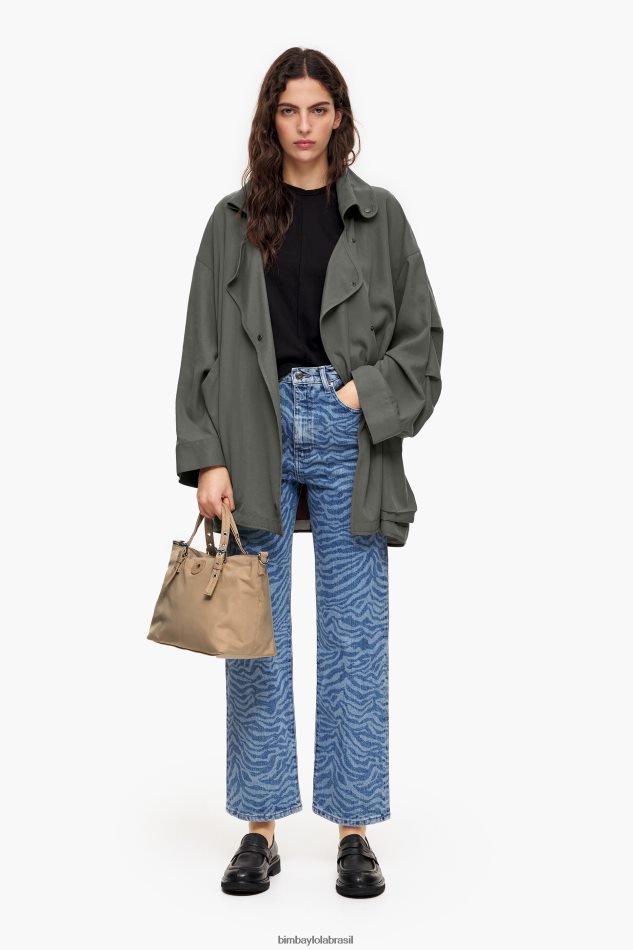 acessórios Bimba Y Lola bolsa de náilon bronzeado P28JFH81