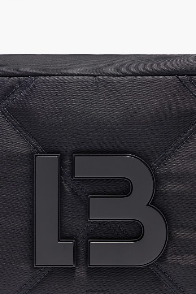 acessórios Bimba Y Lola bolsa transversal acolchoada em náilon preto P28JFH112