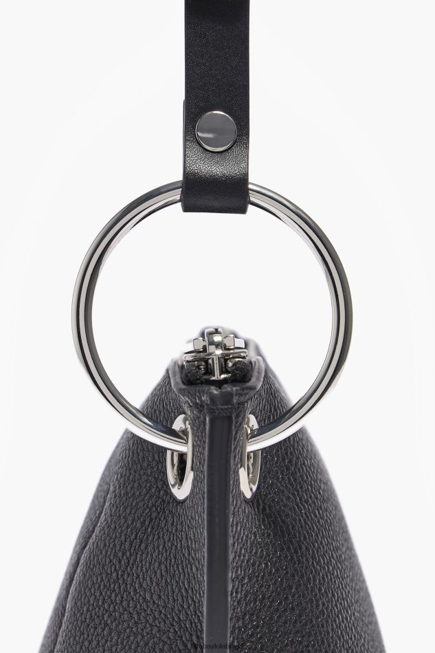 acessórios Bimba Y Lola bolsa transversal de couro preto P28JFH43