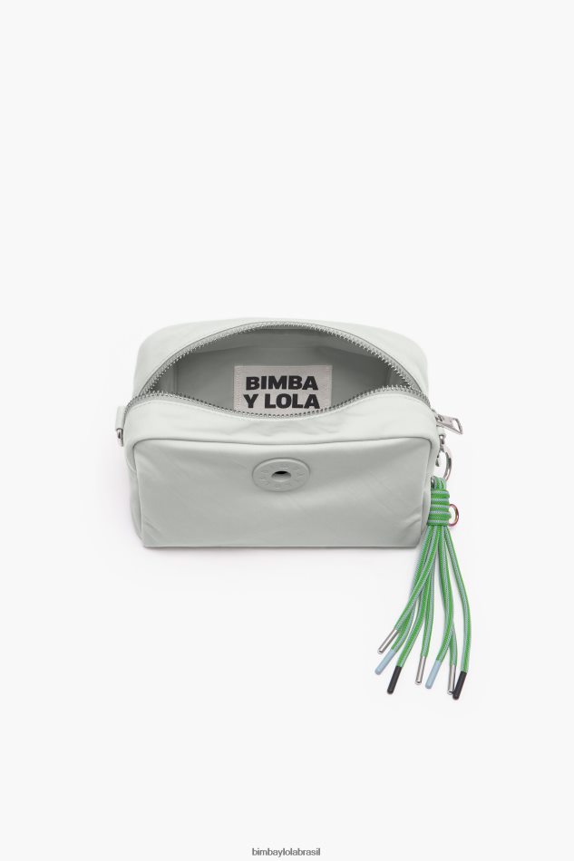 acessórios Bimba Y Lola bolsa transversal de náilon cinza gelo P28JFH25