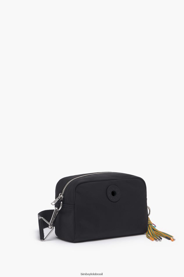 acessórios Bimba Y Lola bolsa transversal de náilon preto P28JFH27