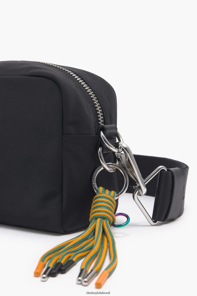 acessórios Bimba Y Lola bolsa transversal de náilon preto P28JFH27