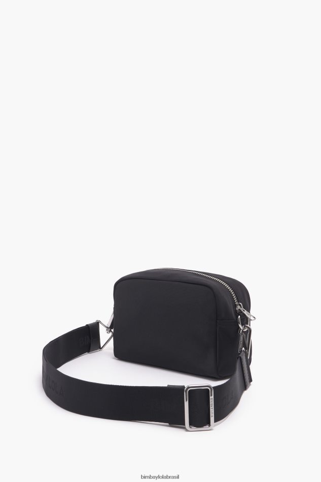 acessórios Bimba Y Lola bolsa transversal de náilon preto P28JFH27