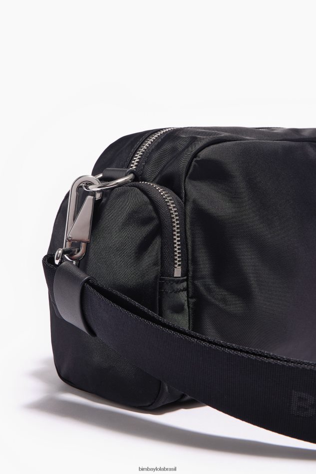acessórios Bimba Y Lola bolsa transversal de náilon preto P28JFH33