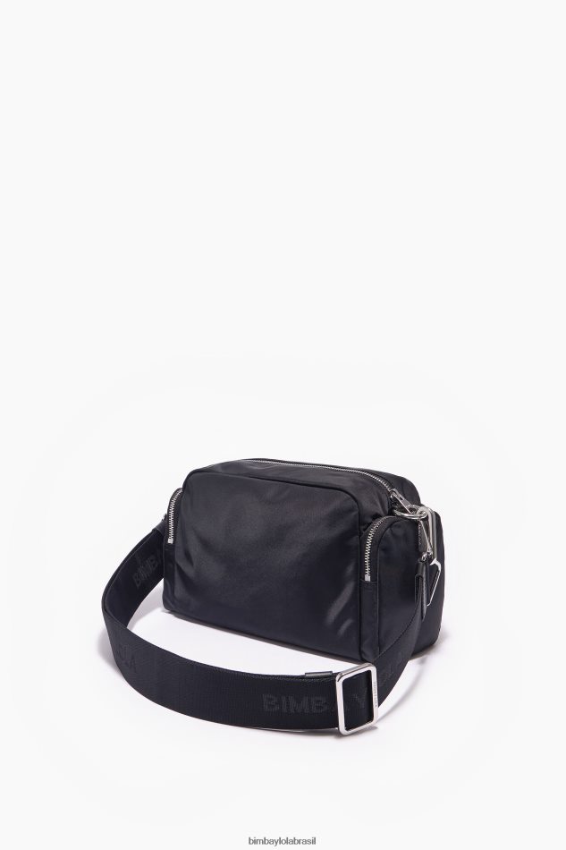 acessórios Bimba Y Lola bolsa transversal de náilon preto P28JFH33