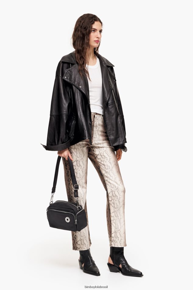 acessórios Bimba Y Lola bolsa transversal de náilon preto P28JFH33