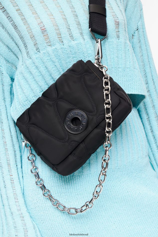acessórios Bimba Y Lola bolsa transversal de náilon preto P28JFH37