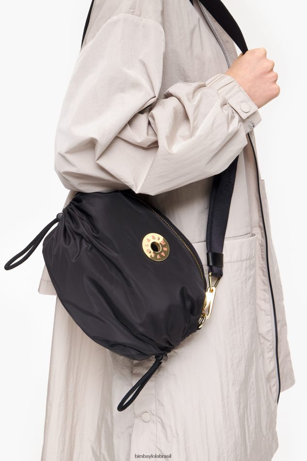 acessórios Bimba Y Lola bolsa transversal em nylon preto P28JFH90