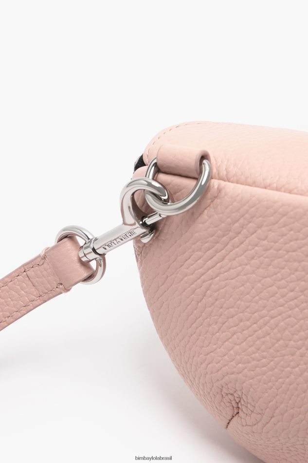 acessórios Bimba Y Lola bolsinha de couro rosa P28JFH16