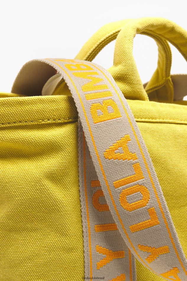 acessórios Bimba Y Lola bolsa de lona amarelo P28JFH84