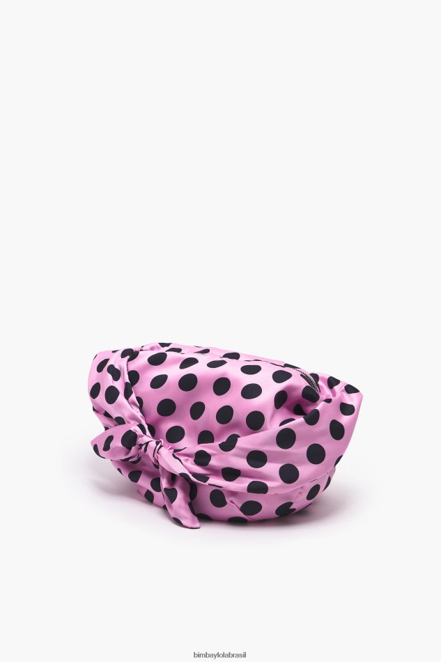 acessórios Bimba Y Lola saco de balde de dotnylon rosa P28JFH118