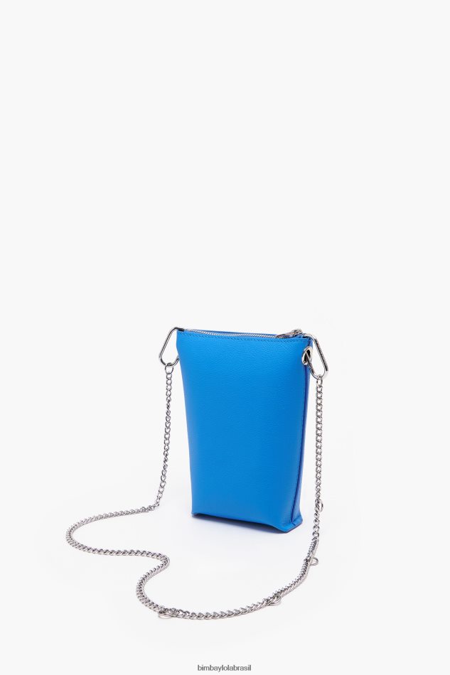 acessórios Bimba Y Lola bolsa transversal com estampa de banana byl azul P28JFH152