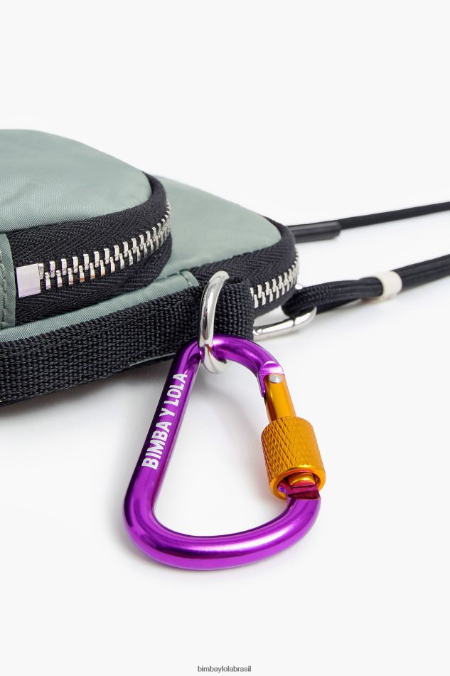 acessórios Bimba Y Lola mini bolsa de náilon água-marinha P28JFH161