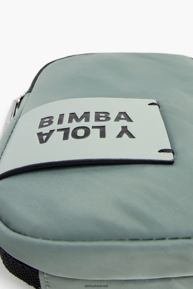 acessórios Bimba Y Lola mini bolsa de náilon água-marinha P28JFH161