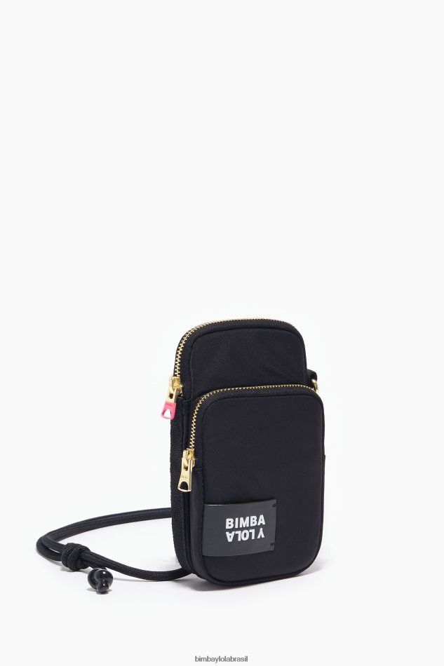acessórios Bimba Y Lola mini bolsa de náilon preto P28JFH162