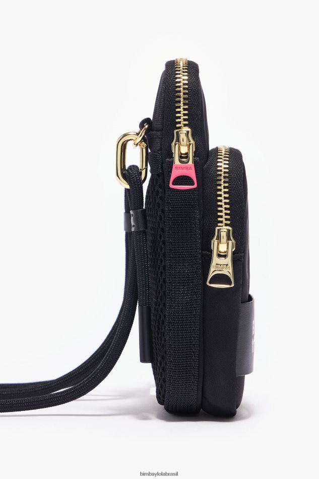 acessórios Bimba Y Lola mini bolsa de náilon preto P28JFH162