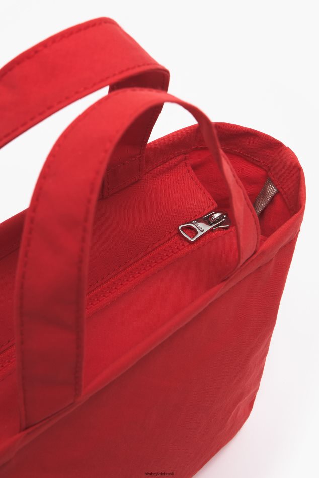 acessórios Bimba Y Lola mini bolsa de trapézio de náilon vermelho P28JFH159