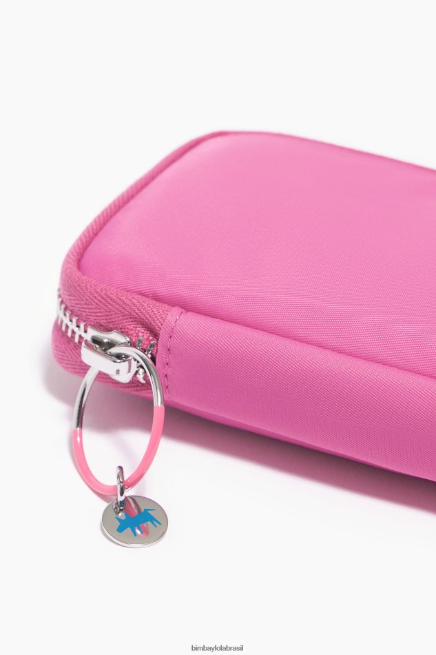 acessórios Bimba Y Lola carteira de náilon rosa P28JFH1075