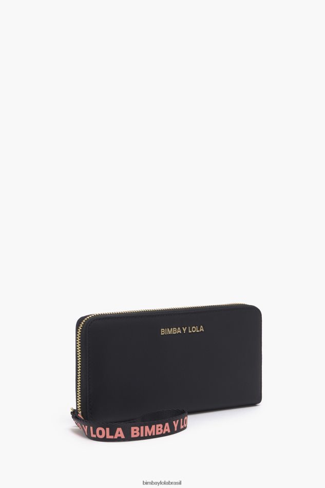 acessórios Bimba Y Lola carteira de nylon preto P28JFH1072