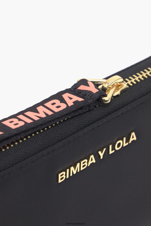 acessórios Bimba Y Lola carteira de nylon preto P28JFH1072