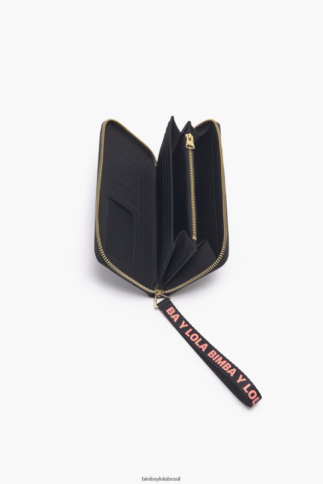 acessórios Bimba Y Lola carteira de nylon preto P28JFH1072