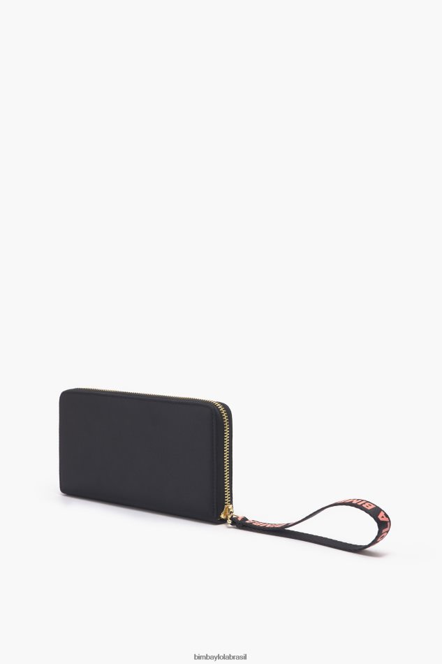acessórios Bimba Y Lola carteira de nylon preto P28JFH1072