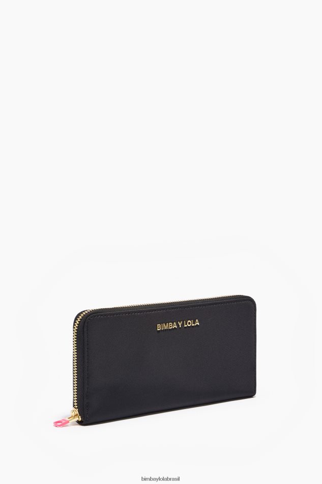 acessórios Bimba Y Lola carteira de nylon preto P28JFH1076