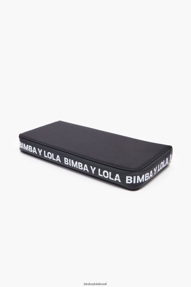 acessórios Bimba Y Lola carteira de nylon preto P28JFH1077