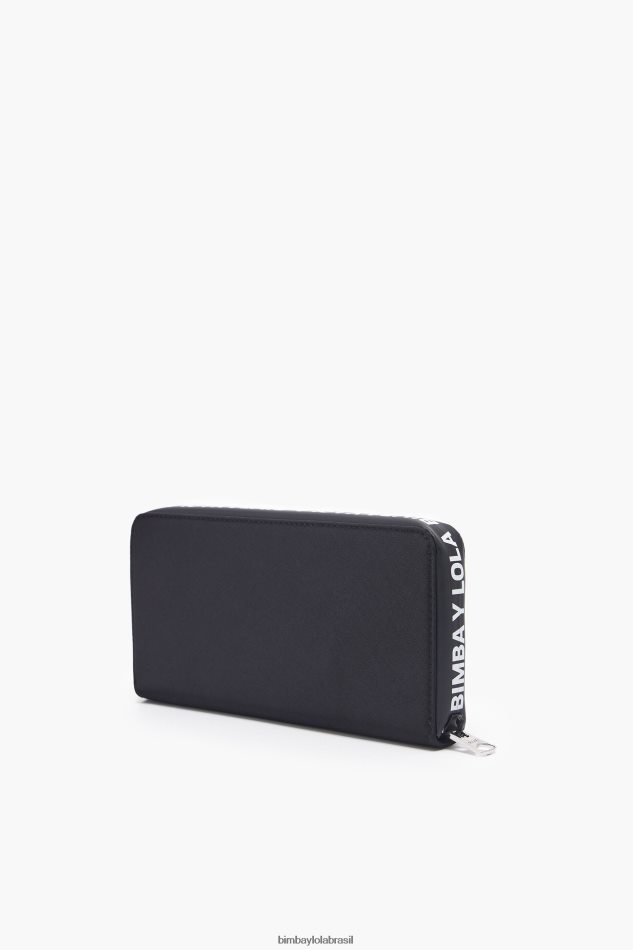 acessórios Bimba Y Lola carteira de nylon preto P28JFH1077