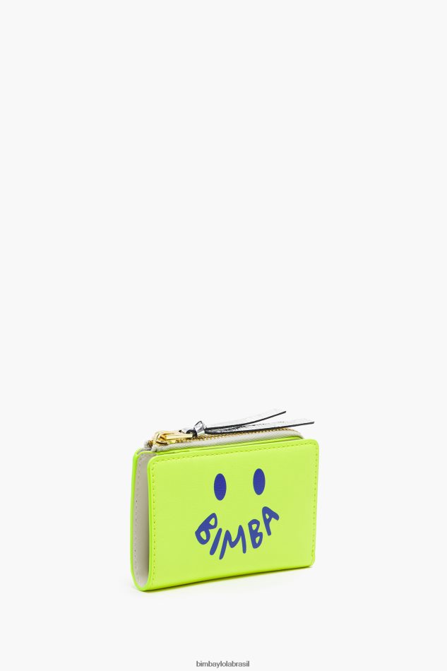 acessórios Bimba Y Lola Bolsa de couro Neon amarelo P28JFH1035