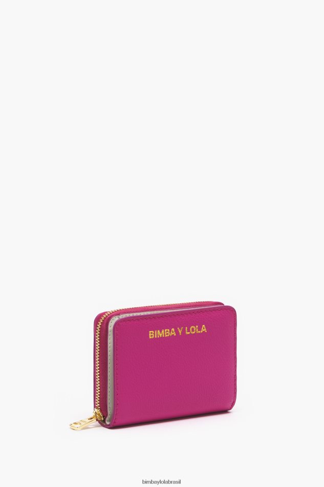 acessórios Bimba Y Lola bolsa de couro fúcsia P28JFH998