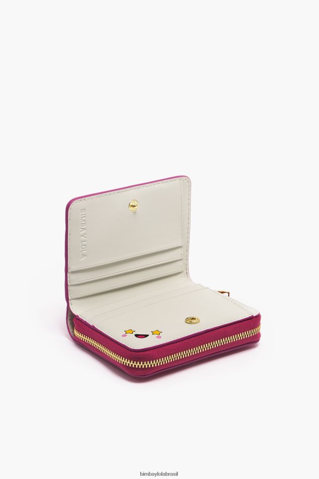 acessórios Bimba Y Lola bolsa de couro fúcsia P28JFH998