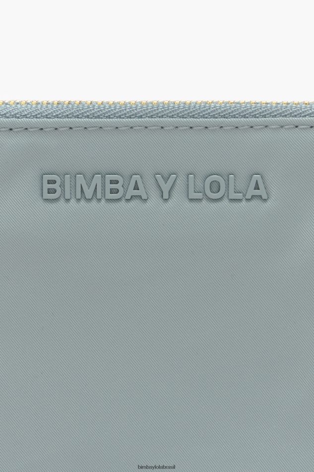 acessórios Bimba Y Lola bolsa de moedas curvada de náilon água-marinha P28JFH980