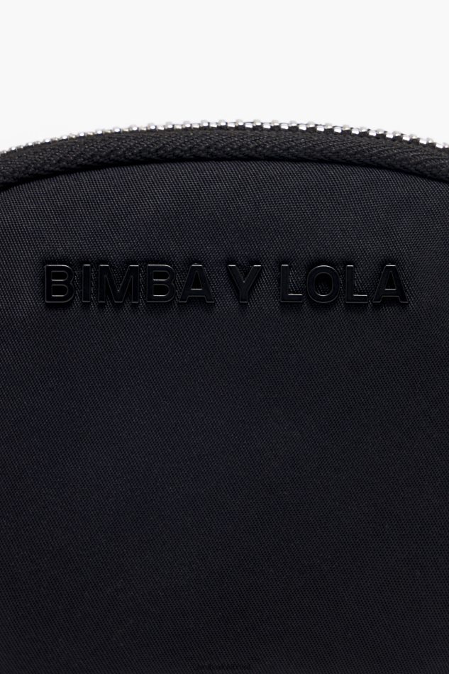 acessórios Bimba Y Lola bolsa de moedas oval de náilon preto P28JFH1016