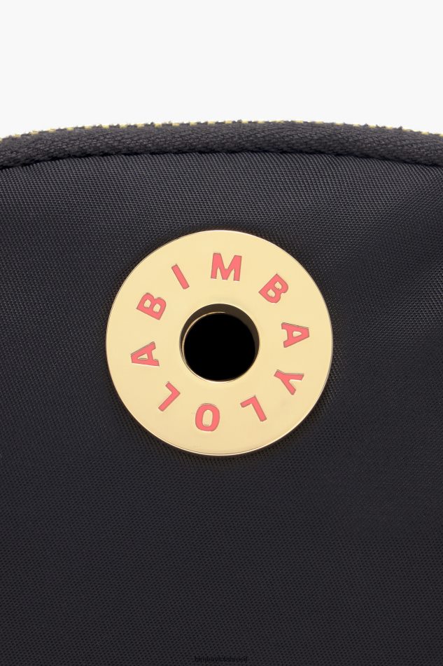 acessórios Bimba Y Lola bolsa de moedas oval de náilon preto P28JFH1030