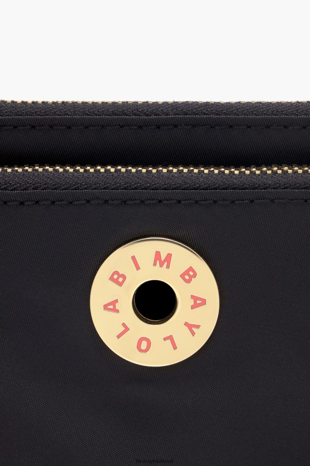 acessórios Bimba Y Lola bolsa dupla de náilon preto P28JFH1028