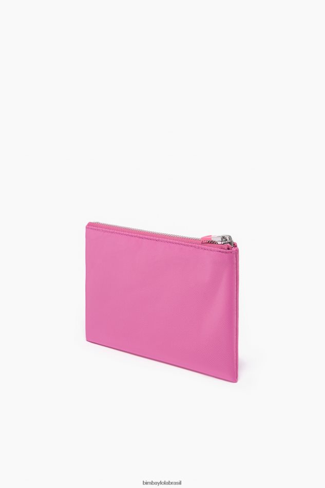 acessórios Bimba Y Lola bolsa dupla de náilon rosa P28JFH1056