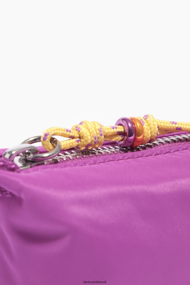 acessórios Bimba Y Lola porta-moedas trapézio rosa P28JFH1052