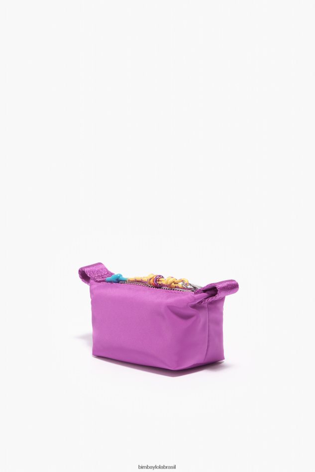 acessórios Bimba Y Lola porta-moedas trapézio rosa P28JFH1052