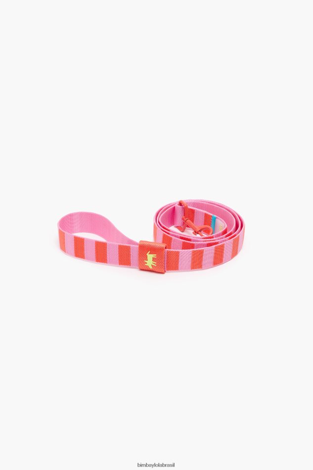 acessórios Bimba Y Lola coleira de animal de estimação logotipo rosa P28JFH974