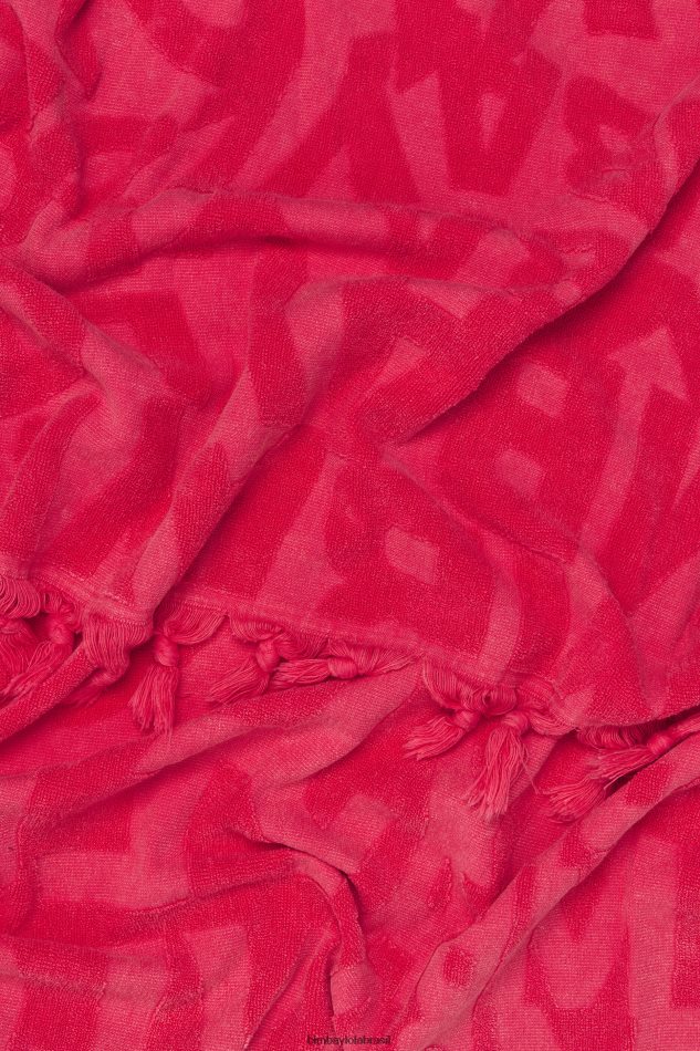 acessórios Bimba Y Lola toalha logo jacquard fúcsia P28JFH876