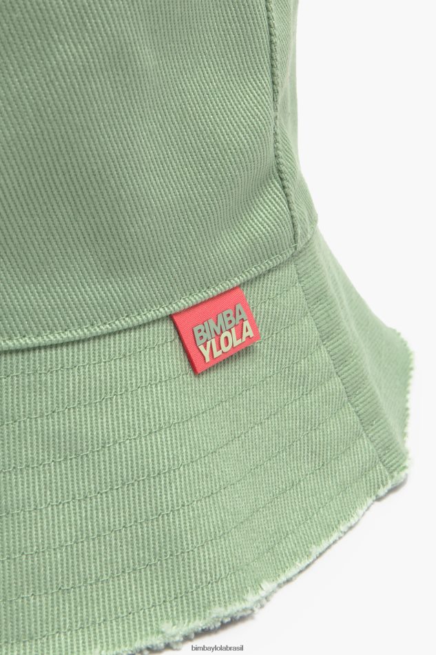 acessórios Bimba Y Lola chapéu de balde verde P28JFH858