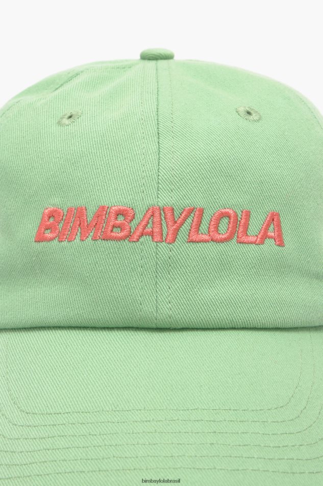 acessórios Bimba Y Lola gorro de algodão verde P28JFH859