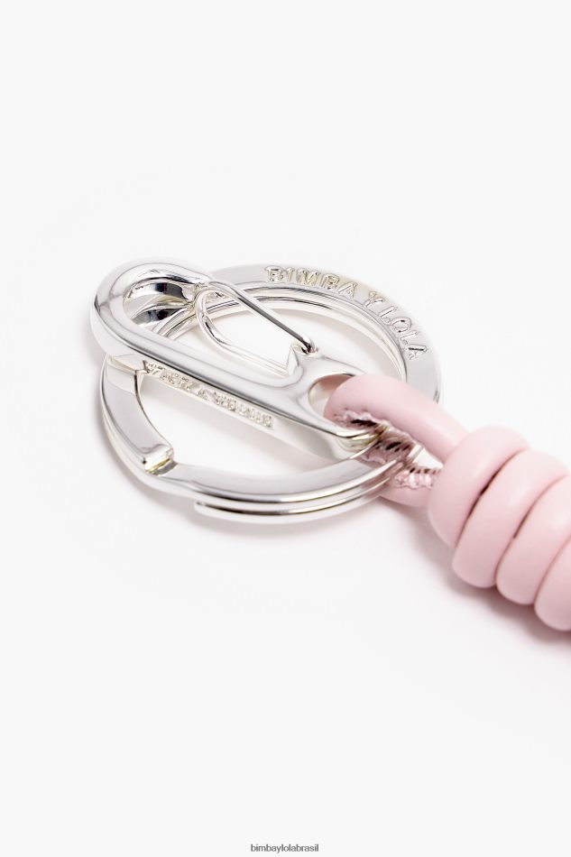 acessórios Bimba Y Lola chaveiro de coração rosa P28JFH956