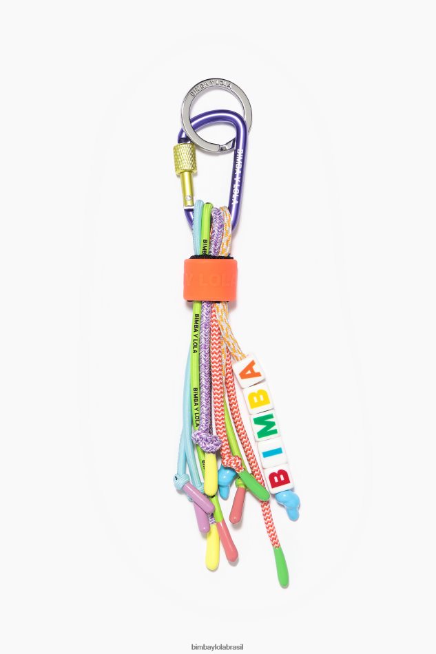acessórios Bimba Y Lola chaveiro de dados coral P28JFH943