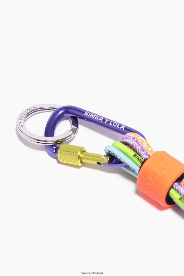acessórios Bimba Y Lola chaveiro de dados coral P28JFH943