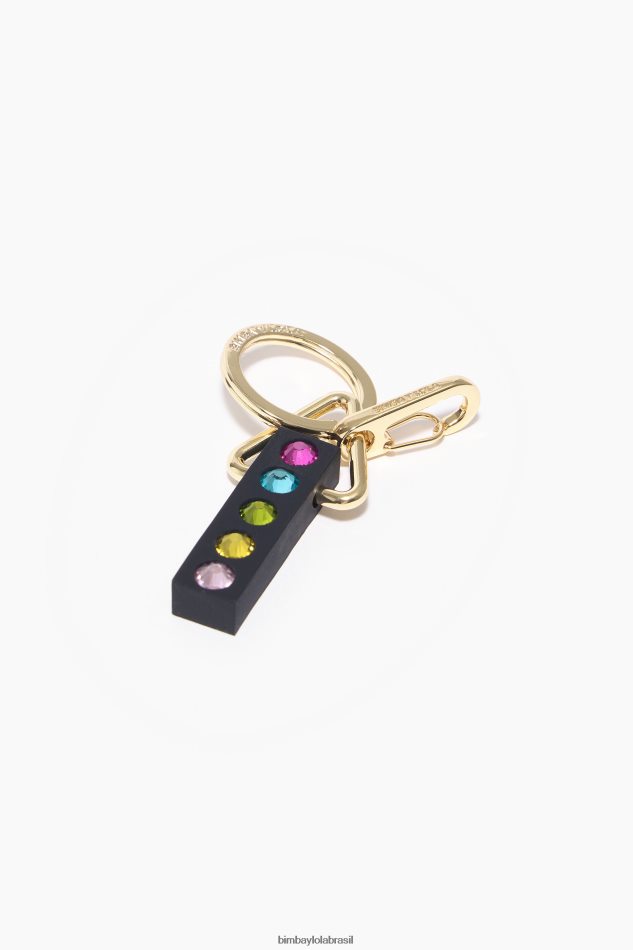 acessórios Bimba Y Lola chaveiro de silicone com letras eu P28JFH1179